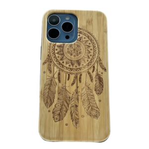 Coque Bois Attrape Rêve iPhone 14 Pro