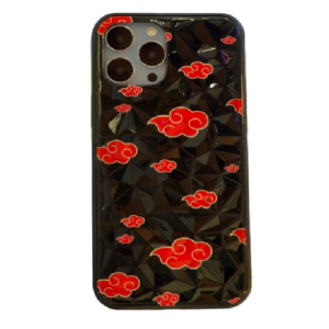 Coque Effet Diamant Nuage Rouge Samsung S21 FE