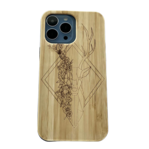 Coque Bois Cerf Samsung S22
