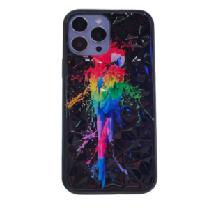 Coque Effet Diamant Perroquet iPhone 13 Pro
