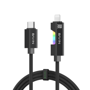 Bavin Cable de chargement Type C to Lightning 30W