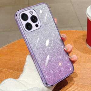 Coque pailleté Violet Iphone 7+/8+