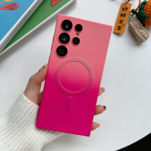 Coque Magsafe Rose/Fushia Samsung S24 Ultra
