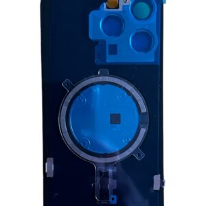 iPhone 15 Pro Max Cache Arrière avec cadre de caméra + plaque de fer + NFC Magnet + logo